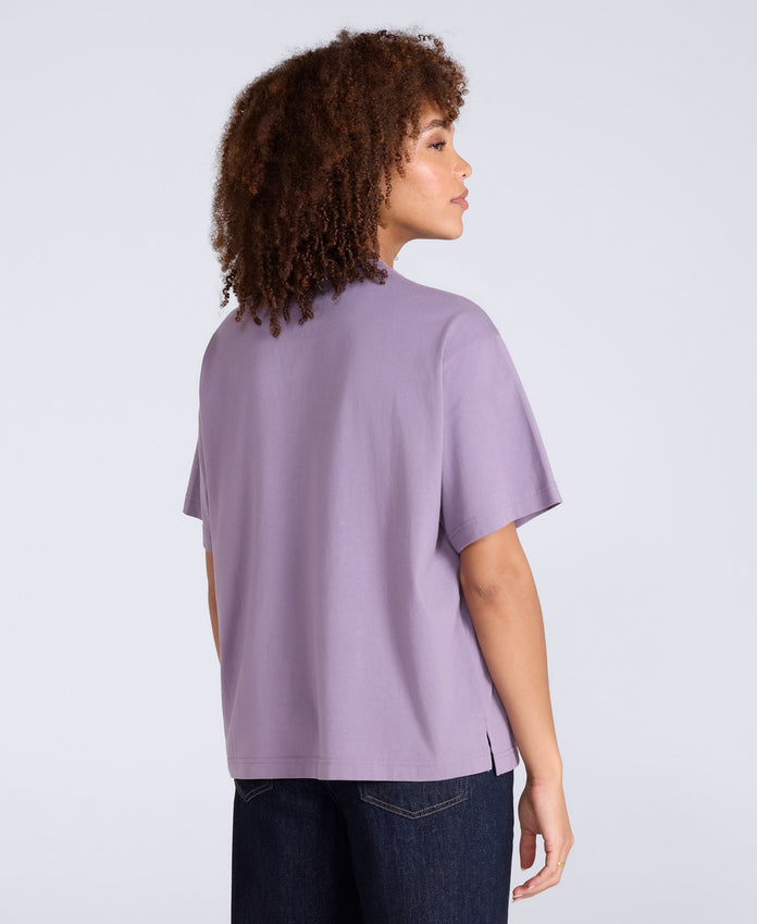 Idol Womens Relaxed Fit T-Shirt - Purple