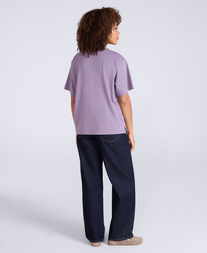 Idol Womens Relaxed Fit T-Shirt - Purple