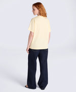 Idol Womens Relaxed Fit T-Shirt - Pale Yellow