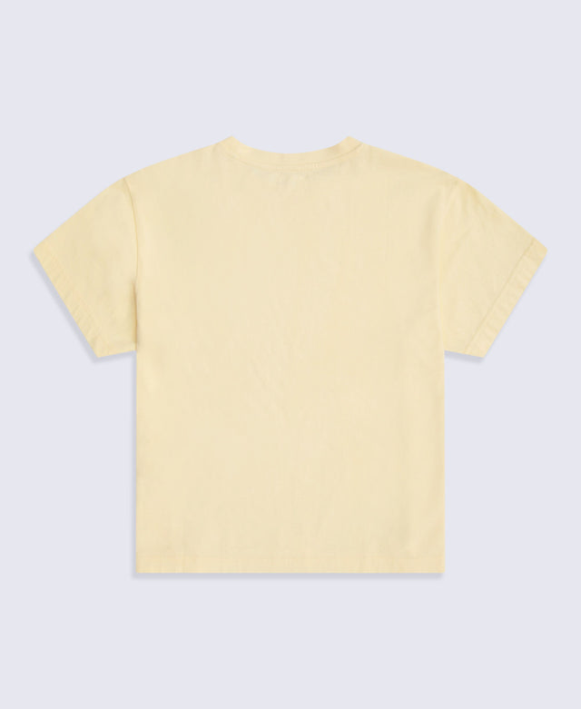 Idol Womens Relaxed Fit T-Shirt - Pale Yellow