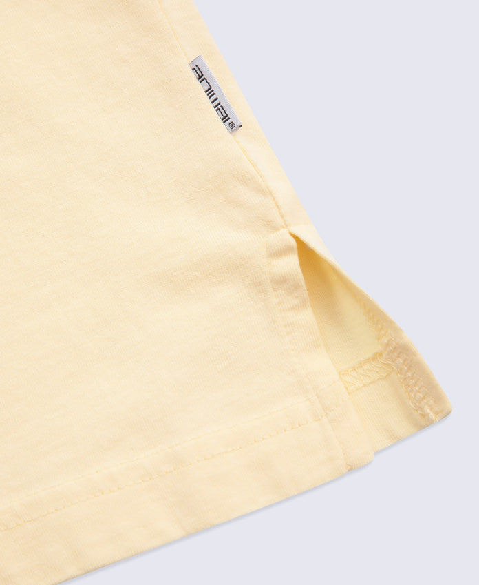 Idol Womens Relaxed Fit T-Shirt - Pale Yellow