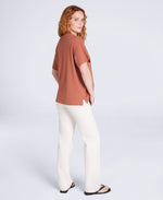 Idol Womens Relaxed Fit T-Shirt - Rust
