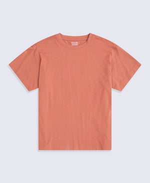 Idol Womens Relaxed Fit T-Shirt - Rust