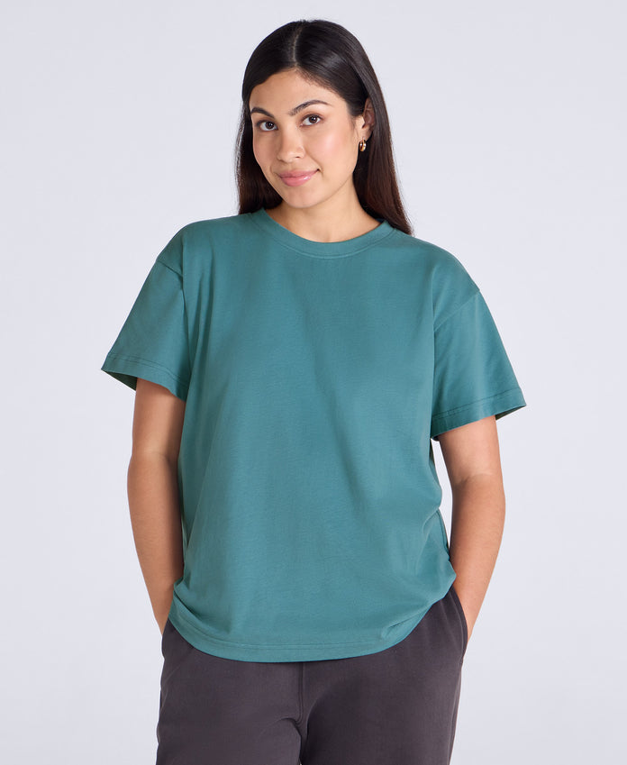 Idol Womens Relaxed Fit T-Shirt - Teal