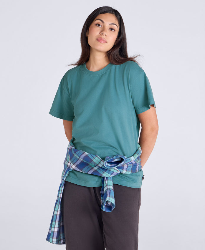 Idol Womens Relaxed Fit T-Shirt - Teal