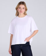 Idol Womens Relaxed Fit T-Shirt - White