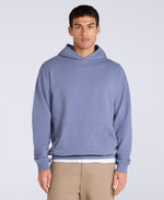 Icon Mens Drop Shoulder Hoodie - Blue