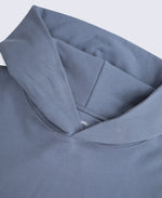 Icon Mens Drop Shoulder Hoodie - Blue