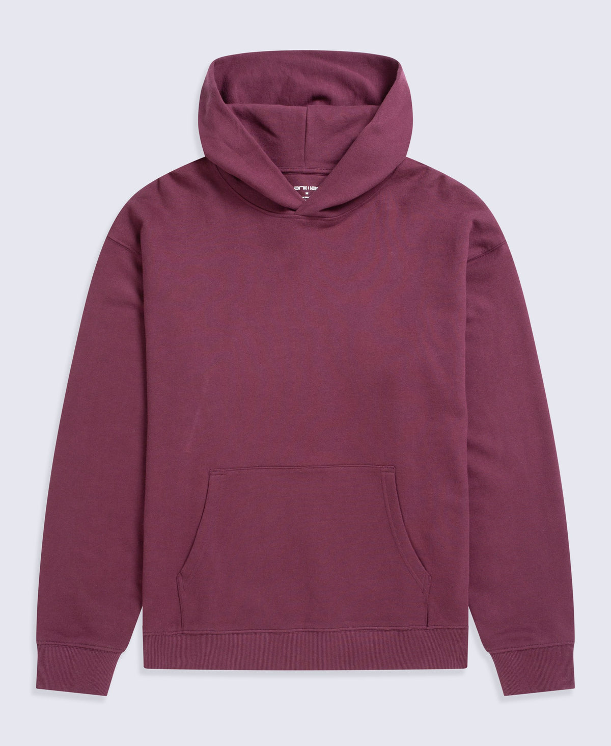 Icon Mens Drop Shoulder Hoodie - Burgundy
