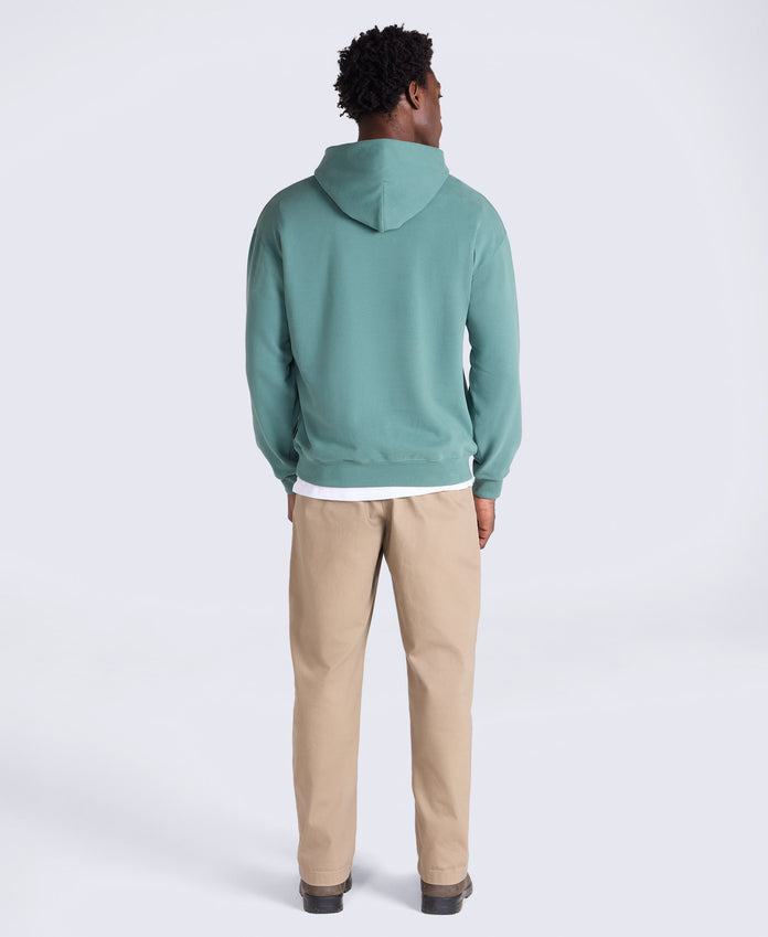 Icon Mens Drop Shoulder Hoodie - Dark Green