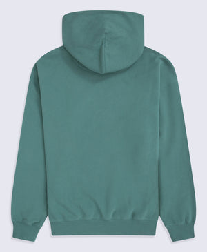 Icon Mens Drop Shoulder Hoodie - Dark Green