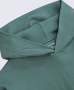 Icon Mens Drop Shoulder Hoodie - Dark Green