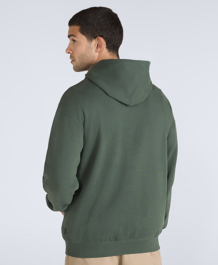 Icon Mens Drop Shoulder Hoodie - Green