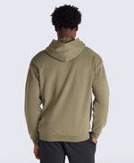 Icon Mens Drop Shoulder Hoodie - Khaki