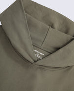 Icon Mens Drop Shoulder Hoodie - Khaki