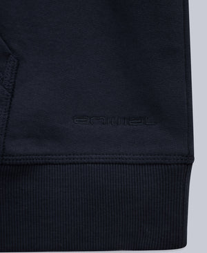 Icon Mens Drop Shoulder Hoodie - Navy