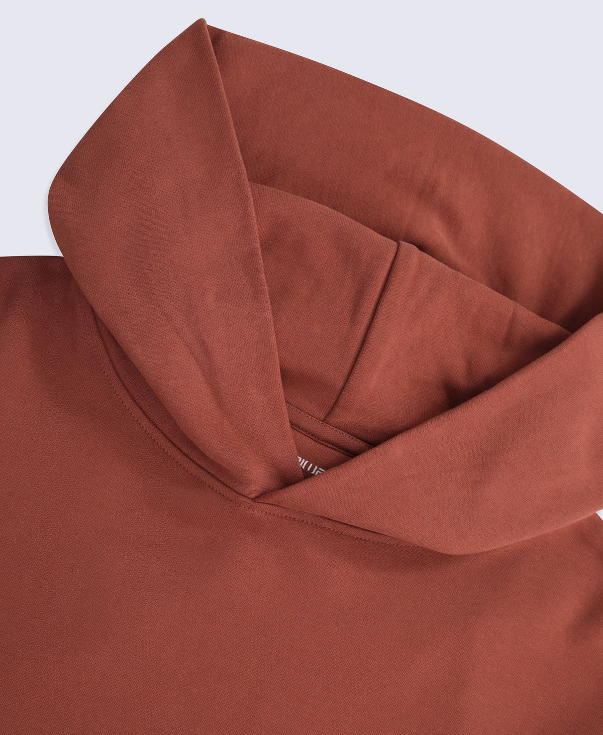 Icon Mens Drop Shoulder Hoodie - Rust