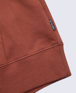 Icon Mens Drop Shoulder Hoodie - Rust