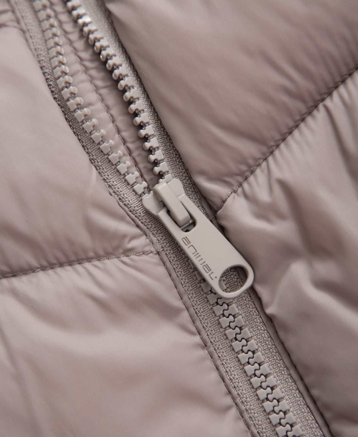 Frankie Womens Longline Padded Jacket - Taupe