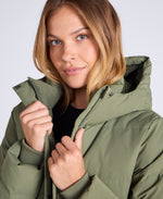 Ivy Womens Down Coat - Khaki