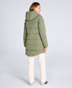 Ivy Womens Down Coat - Khaki