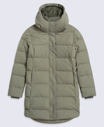Ivy Womens Down Coat - Khaki