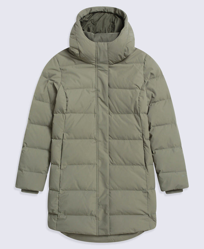 Ivy Womens Down Coat - Khaki