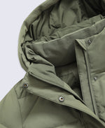 Ivy Womens Down Coat - Khaki