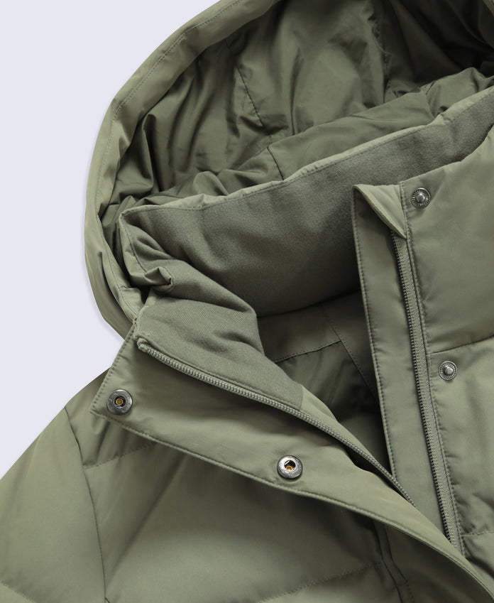 Ivy Womens Down Coat - Khaki