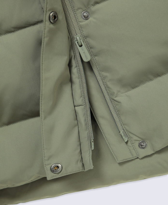 Ivy Womens Down Coat - Khaki