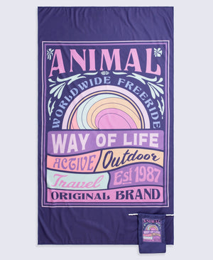 Microfibre Travel Towel - Mixed