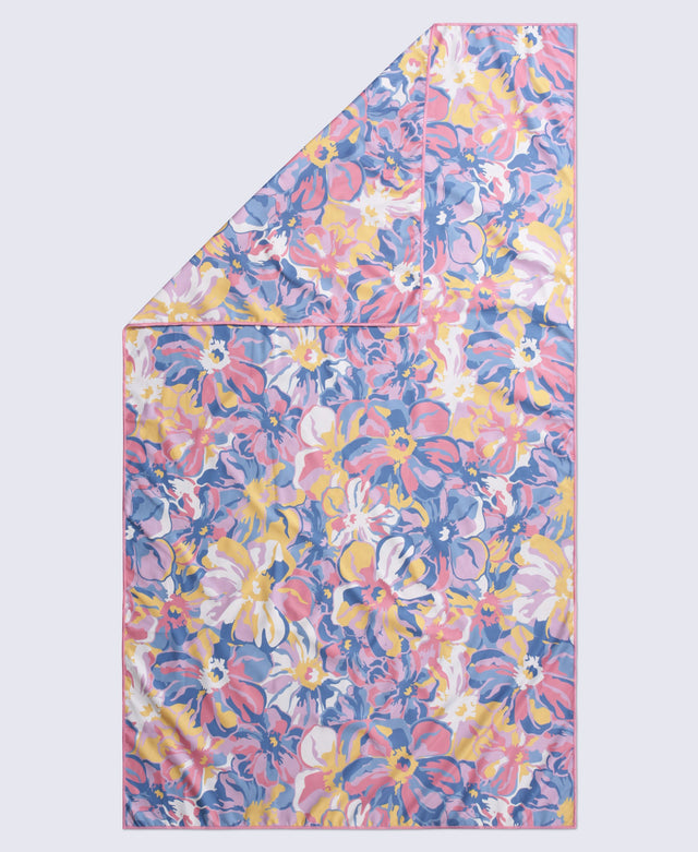 Microfibre Travel Towel - Pale Pink