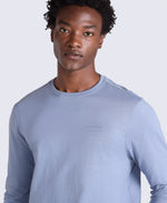 Otis Mens Long Sleeve T-Shirt - Blue