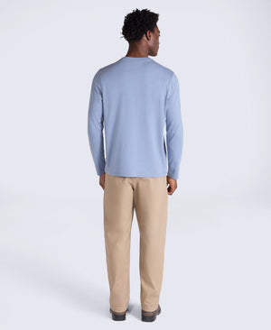 Otis Mens Long Sleeve T-Shirt - Blue