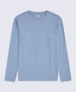 Otis Mens Long Sleeve T-Shirt - Blue