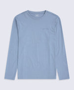Otis Mens Long Sleeve T-Shirt - Blue