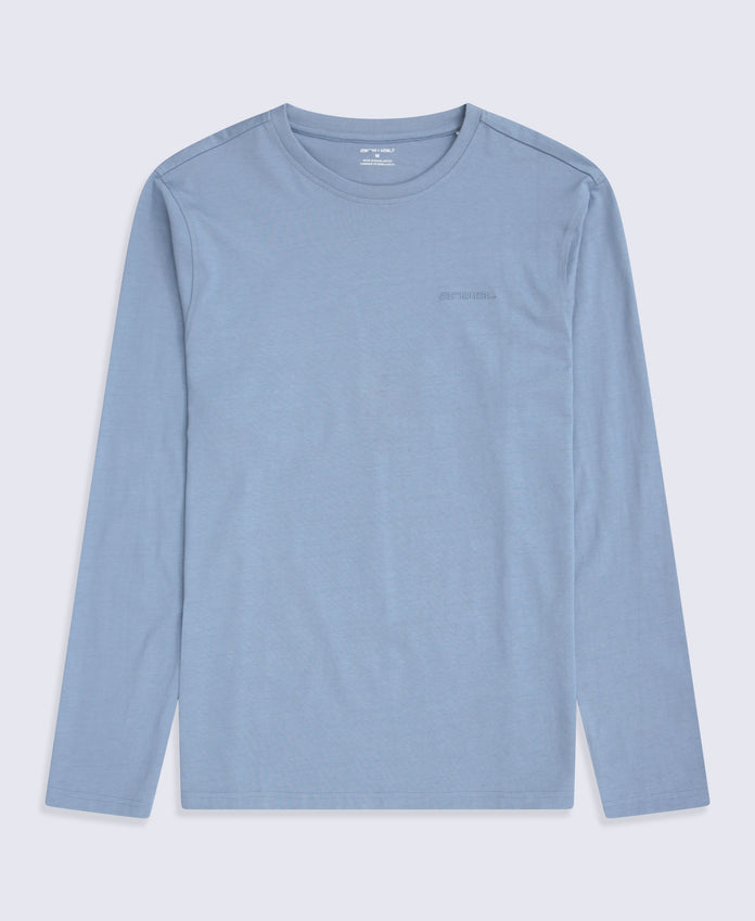 Otis Mens Long Sleeve T-Shirt - Blue