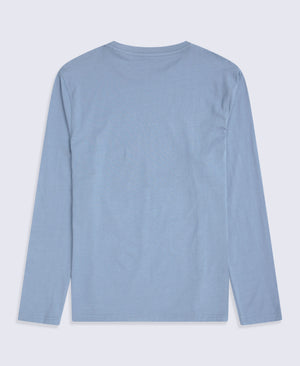 Otis Mens Long Sleeve T-Shirt - Blue