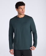 Otis Mens Long Sleeve T-Shirt - Dark Green