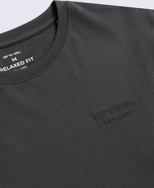 Otis Mens Long Sleeve T-Shirt - Dark Grey