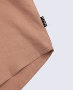 Nova Womens Linen Shirt - Brown
