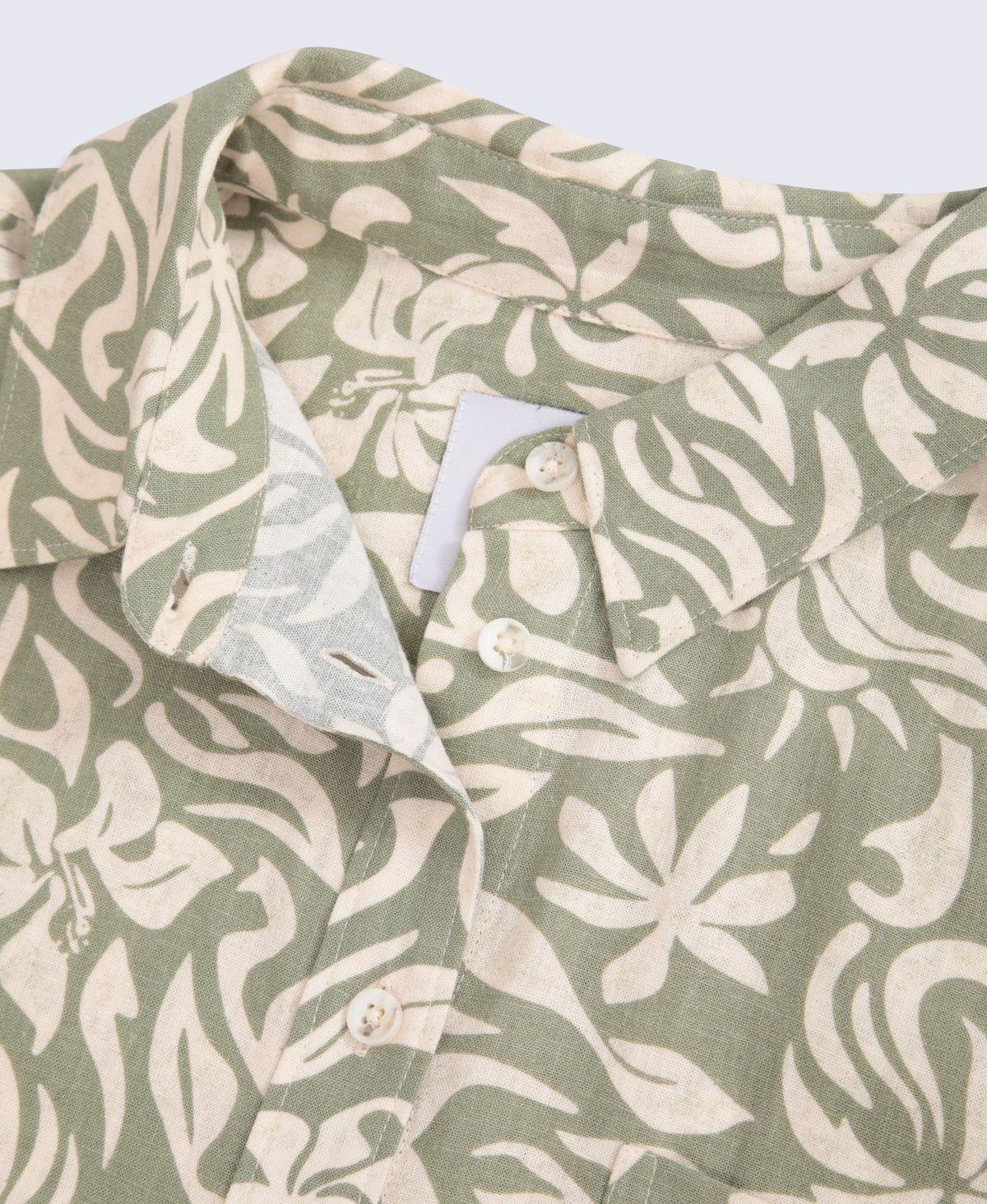 Nova Womens Linen Shirt - Khaki