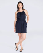 Ada Womens Playsuit - Dark Blue
