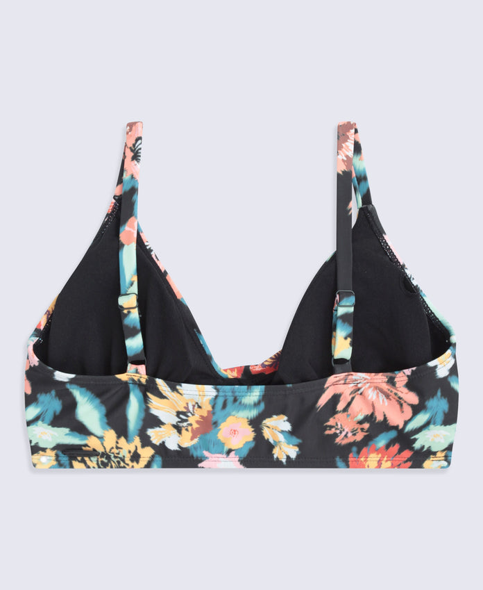 Bondi Womens Wrap Bikini Top - Black