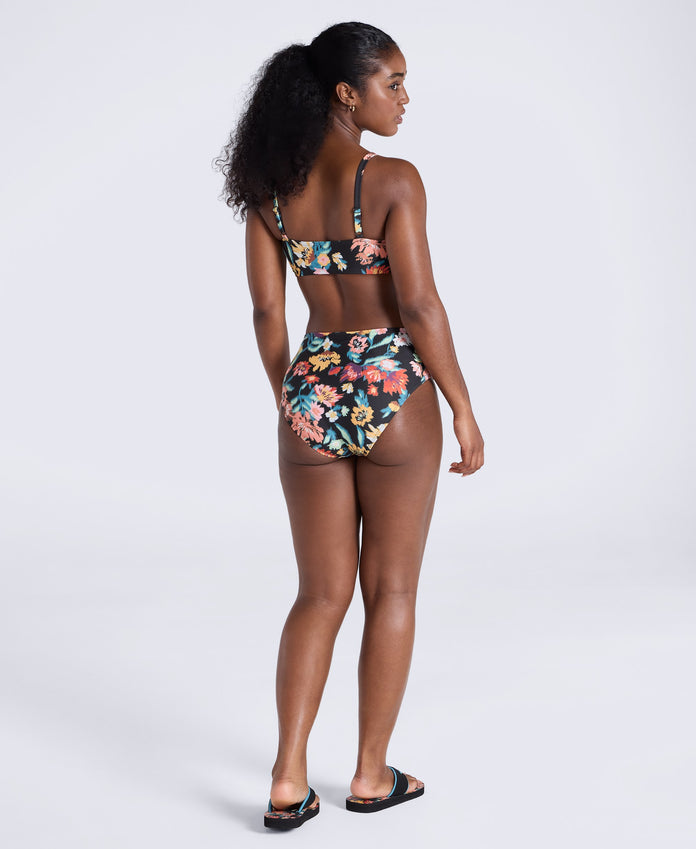 Bondi Womens Wrap Bikini Bottoms - Black