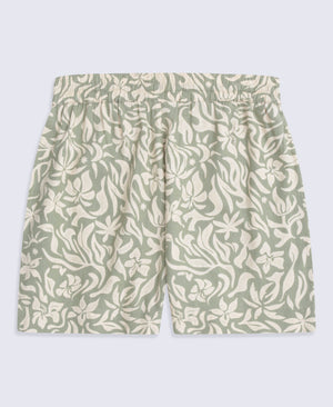 Nova Womens Linen Shorts - Khaki
