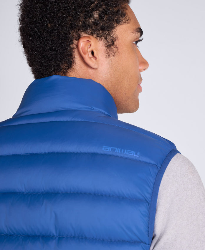 Light Cosi Mens Gilet - Bright Blue