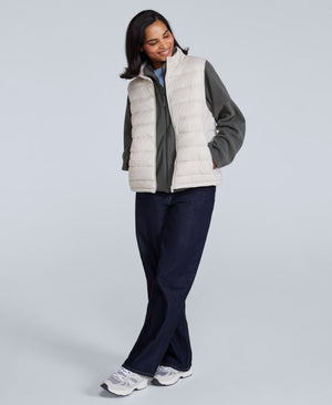 Light Cosi Womens Gilet - Beige