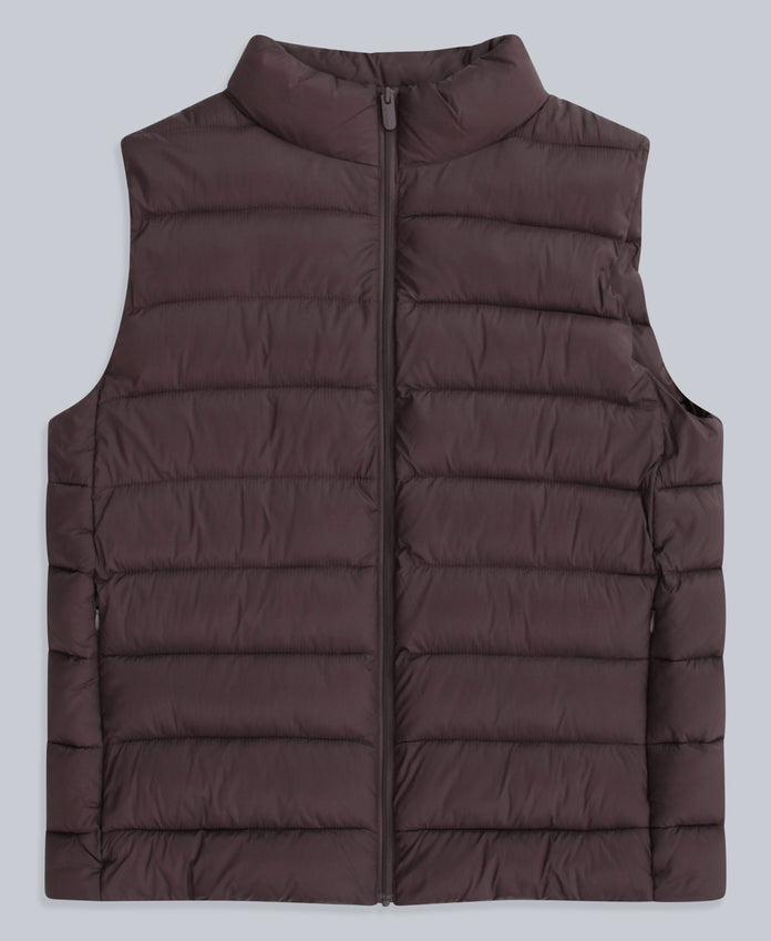 Light Cosi Womens Gilet - Dark Purple