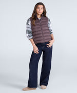 Light Cosi Womens Gilet - Dark Purple